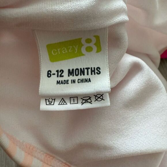 Ruffle Butts, Cat & Jack & Crazy 8 Lot of 3 swimsuits size 6-12 months - Picture 2 of 6